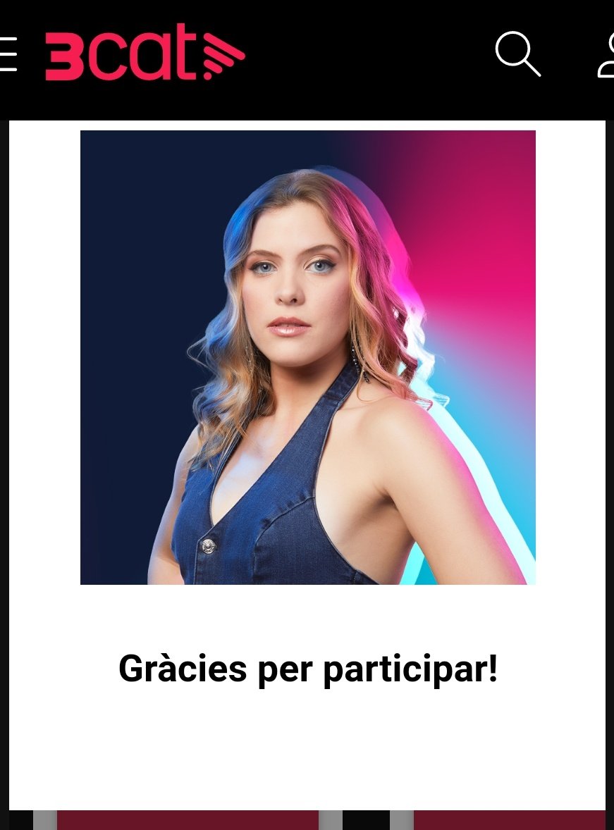 Al no tenir al Julien💔..i encara que les dones de entre 30/50, com va dir ell,son el perfil que votaríem al Lluís...El meu vot va per la Maria,una noia que gairebé va marxar..que ha anant passant molt desapareguda..Que te una veu espectacular!!💜🙌🏻
#euforia3cat