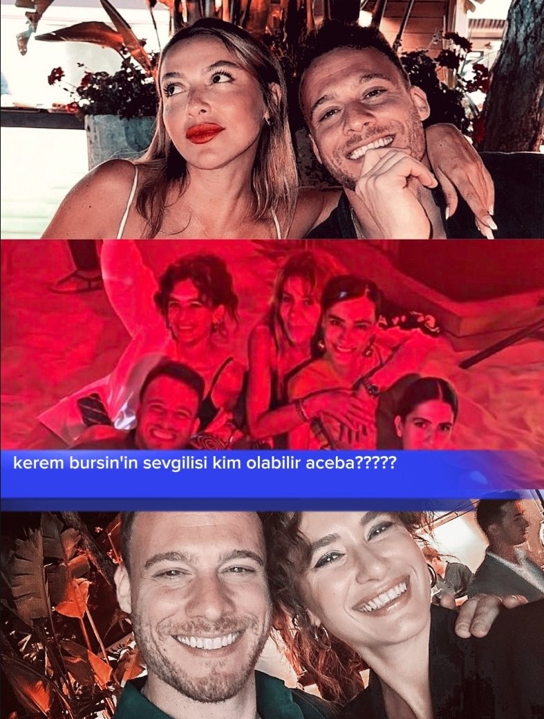 Kerem and his girls harem confusing the turkish newspaper tomorrow about who is his new gf

#KeremBürsin