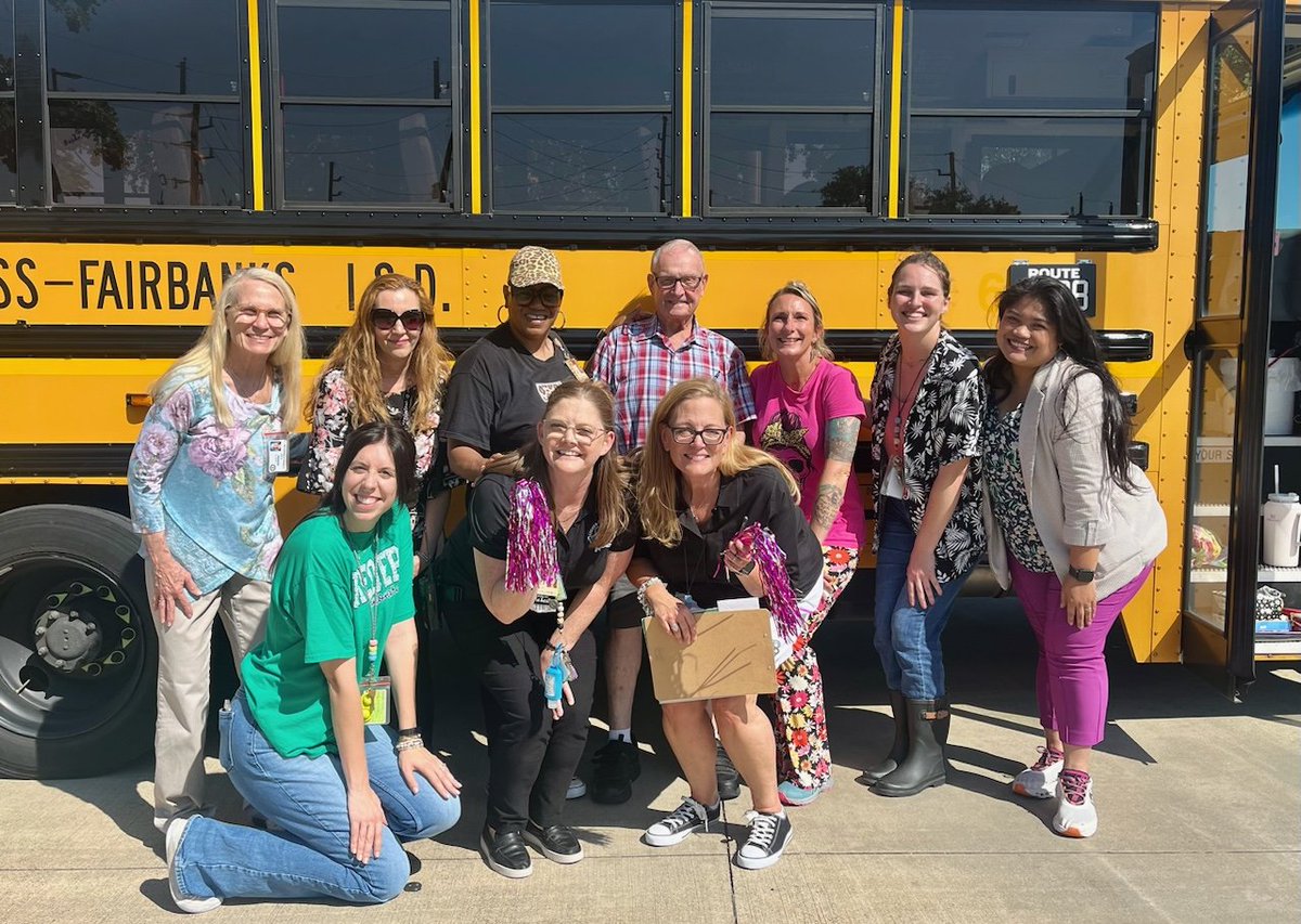 Our final bus of the school year for  <a href="/CFISDLieder/">Lieder Elementary</a> was 3078 with Mr. Mike and Ms. Victoria.  We appreciate all the love you show to our special students and our staff!  Enjoy retirement Mike, you deserve it!! <a href="/CFISDbus/">CFISD Transportation Services</a> <a href="/cargill_amanda/">Amanda Cargill</a>
