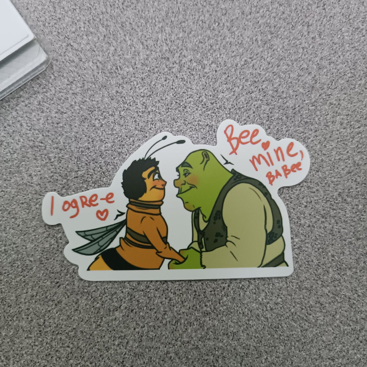 maggie_simp_awe's tweet photo. I'M GIGGLING I WON A STICKER ON MY ENGLISH CLASSES AND I FOUND JUST NORMAL STICKERS AND THEN... https://t.co/xtgdAKk5PB