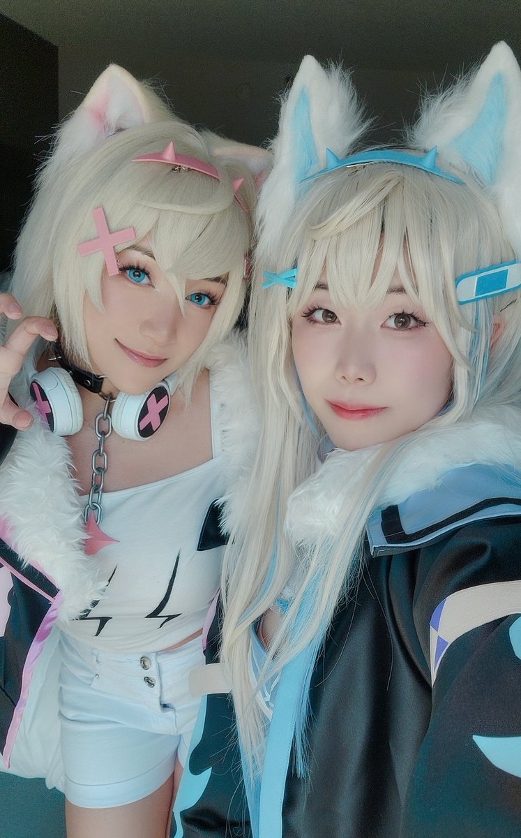 BAU BAU ! ! 💗💙🐾
#Fuwamoco #OffkaiGen3 https://t.co/yTTgppNybq