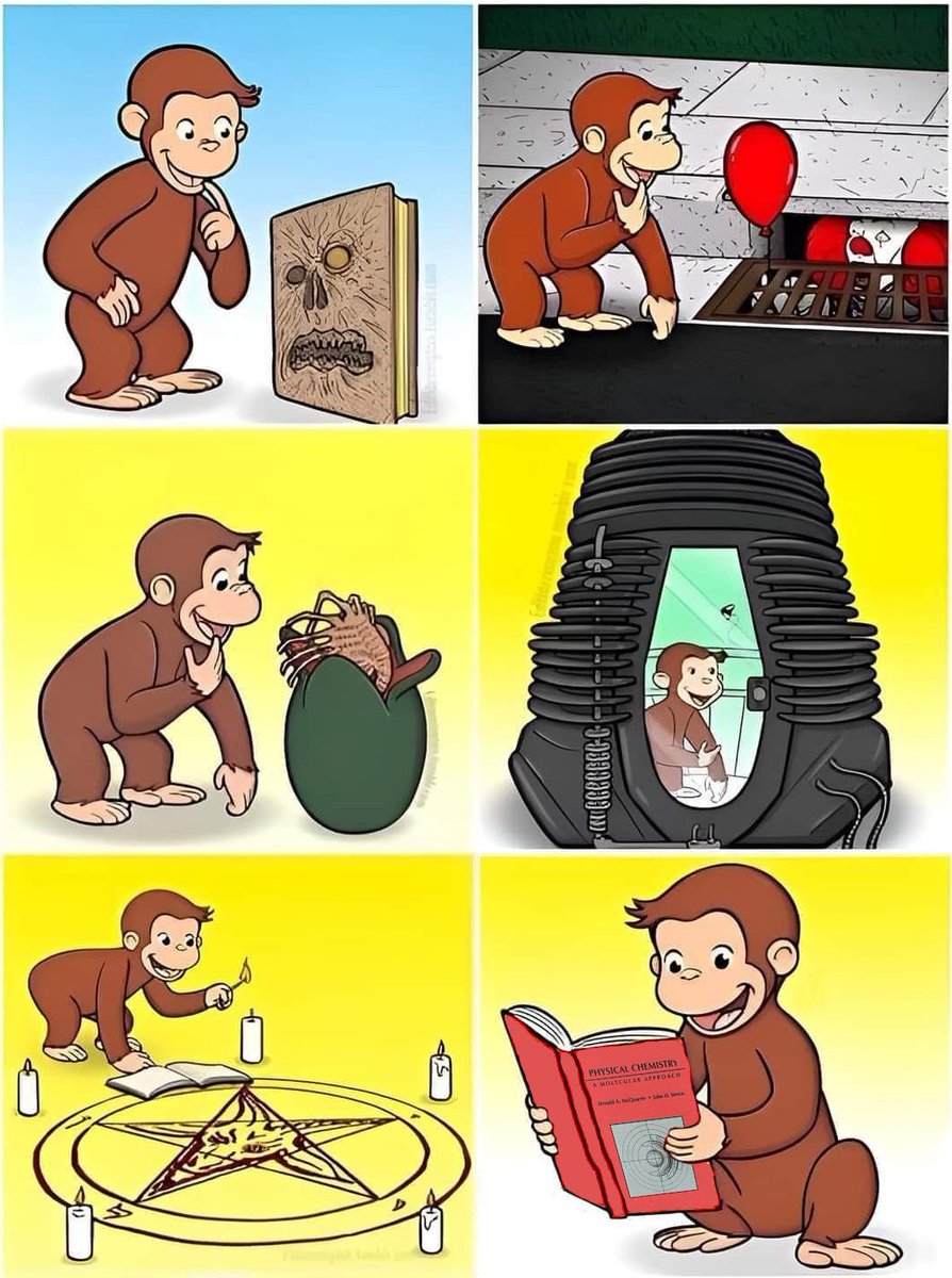 George is getting a little too curious...