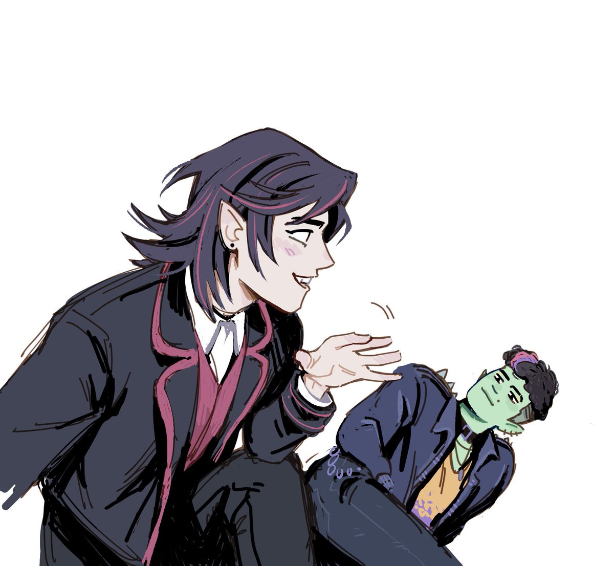 💚💀💜