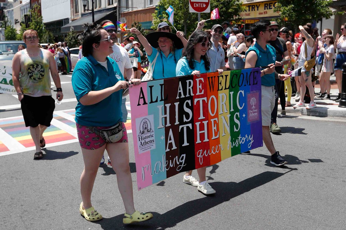 It’s almost Pride Month! Queer history is integral to Athens, enriching its vibrant cultural tapestry and celebrating the diverse identities that have shaped our city. 🏳️‍🌈🏳️‍⚧️