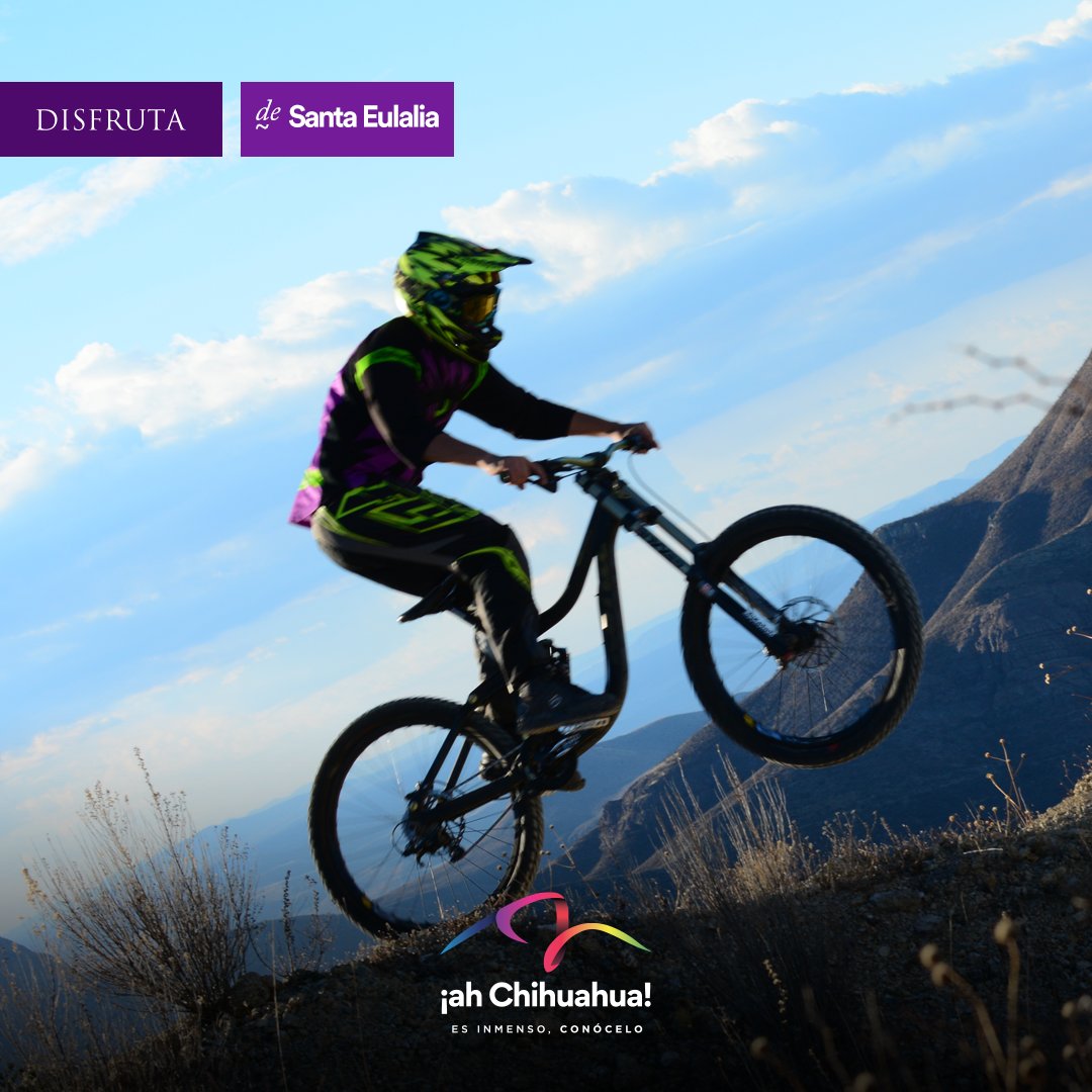 Muy cerca de Chihuahua capital esté el poblado de  Santa Eulalia. La zona es ideal para la práctica de ciclismo de montaña. ¡inténtalo!

#ChihuahuaEsInmenso
#SantaEulalia
#CiclismoDeMontaña