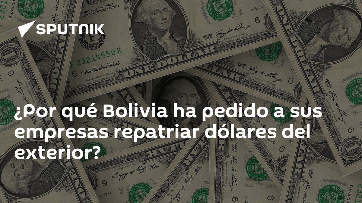 ¿Por qué #Bolivia ha pedido a sus empresas repatriar dólares del exterior? latamnews.lat/20240531/por-q…