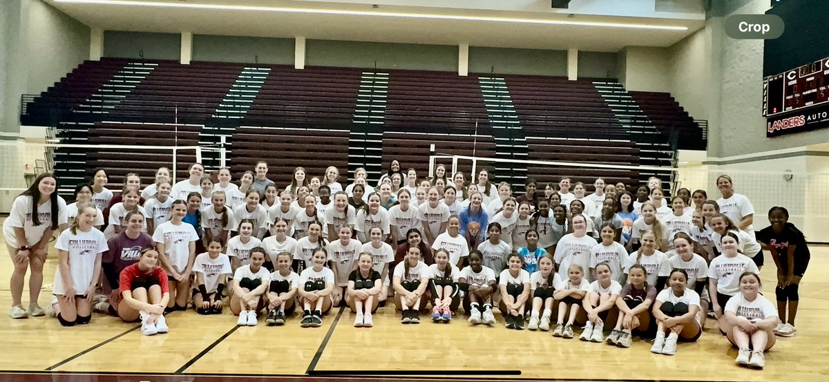 Great turn out at Collierville Volleyball Camp! We had a fun filled week.