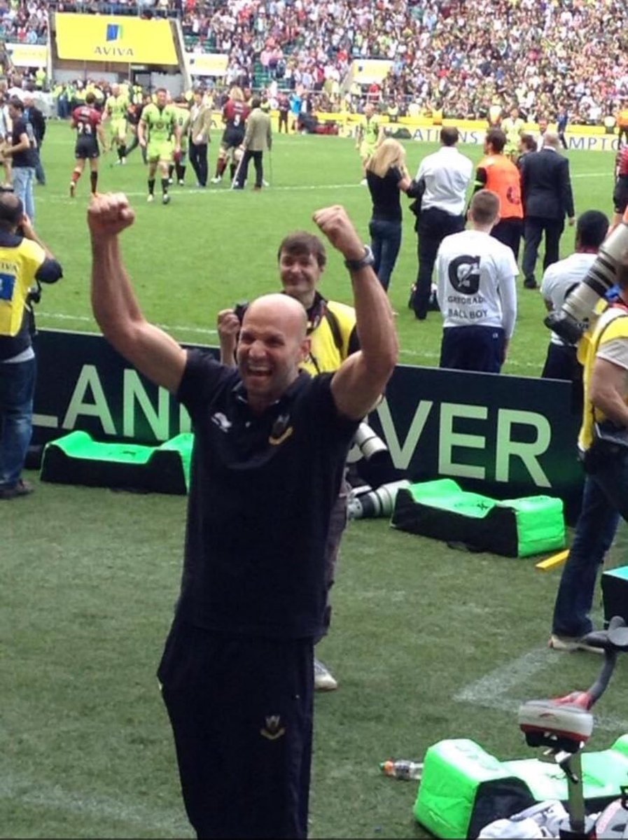 just_maz's tweet photo. 10 years at HQ. @SaintsRugby 

What a day! @GPBailey @Saitsman99 @MrsSaintsman @SandyMasterman 😇 https://t.co/GcxYzklZIl