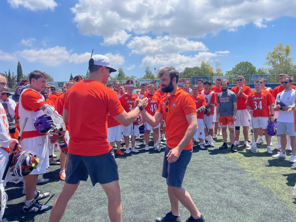 HobartLacrosse's tweet photo. Day 2: ➡️ Last practice &amp; Sixes with the Dutch 🇳🇱 ➡️ Walking tour of The Parthenon 

Statesmen are on the move tomorrow, where will we go next?? 👀 https://t.co/a6i1obG4cP