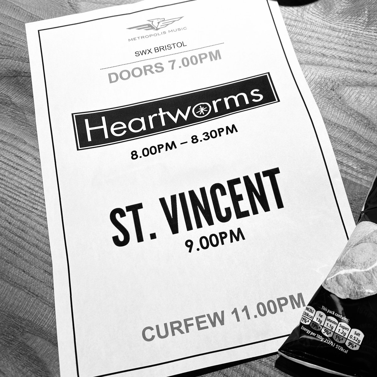 Ooooohhhh mama… What. A. Show.…..
@st_vincent @swxbristol #AllBornScreaming