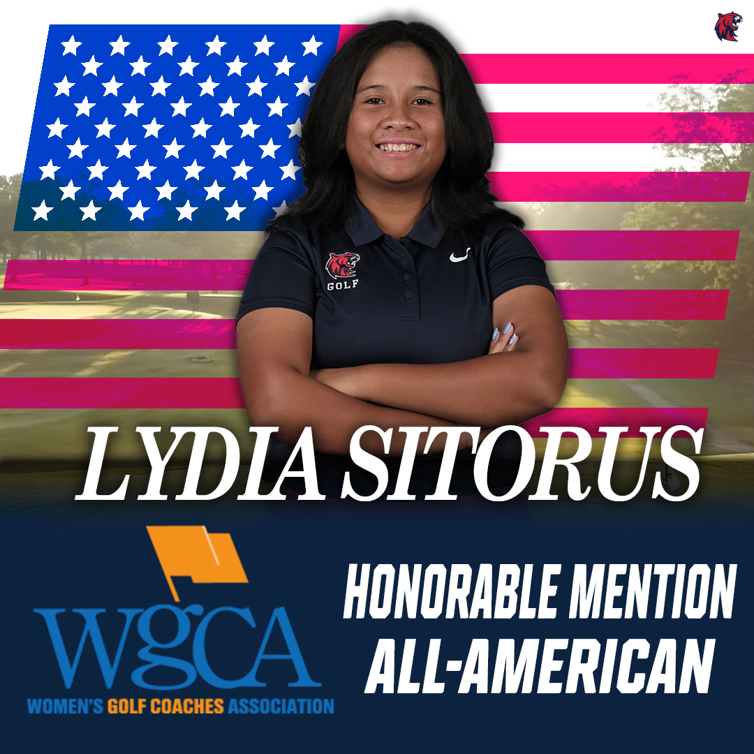 RSUHillcats's tweet photo. Congratulations to @RSUWGolf's Lydia Sitorus on being named a @WGCAGOLF Honorable Mention All-American!
π°: https://t.co/11BLXJTnJk
#ForTheRedAndNavy https://t.co/mFyNG3WOYZ