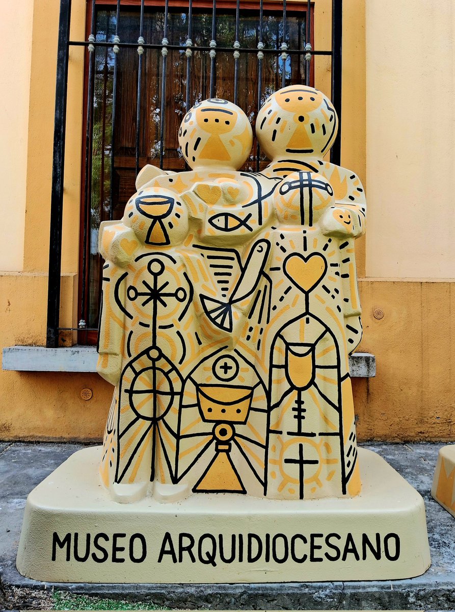guffocaballero's tweet image. Me contrataron para intervenir 15 esculturas que promoverán el Museo Arquidiocesano de Arte Sacro de Monterrey durante las vacaciones de verano. El museo está entre Guerrero y 15 de Mayo, es gratuito y abre de martes a domingo de 10 a 6. Excelente fin de semana para todos.