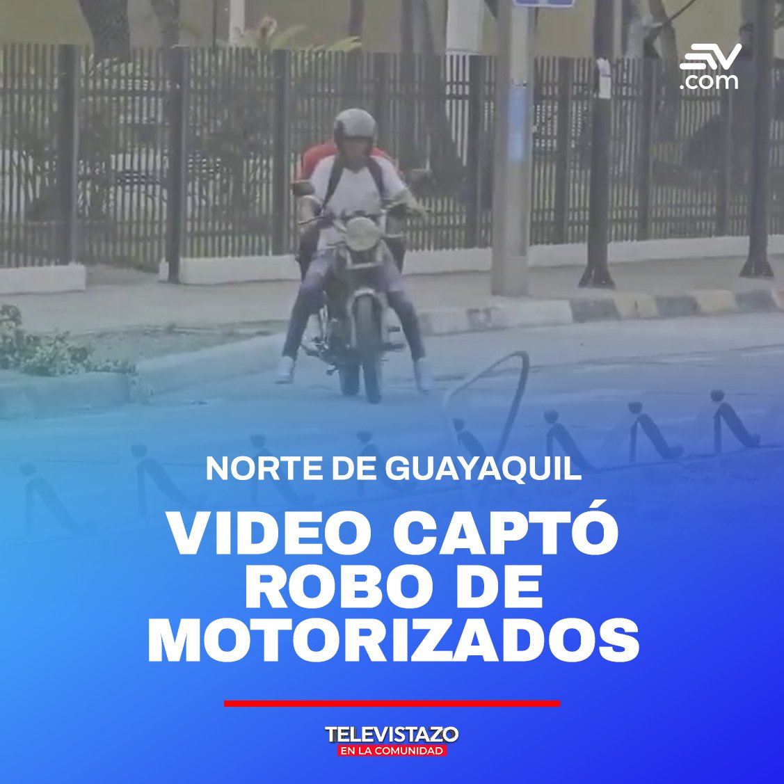 📢 Un video captó el robo que sufrió un hombre en la tarde de este 31 de mayo, en el sector de La Alborada, norte de #Guayaquil ➡ bit.ly/4aOPCCC