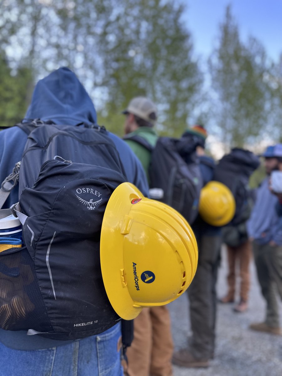 ServeAK's tweet photo. This week we visited the newly oriented crew of @americorps members serving at @the_sca in Alaska this summer! They are SOOO excited to be here and very much looking forward to their serving site all across the state! https://t.co/boNBMPwMCN