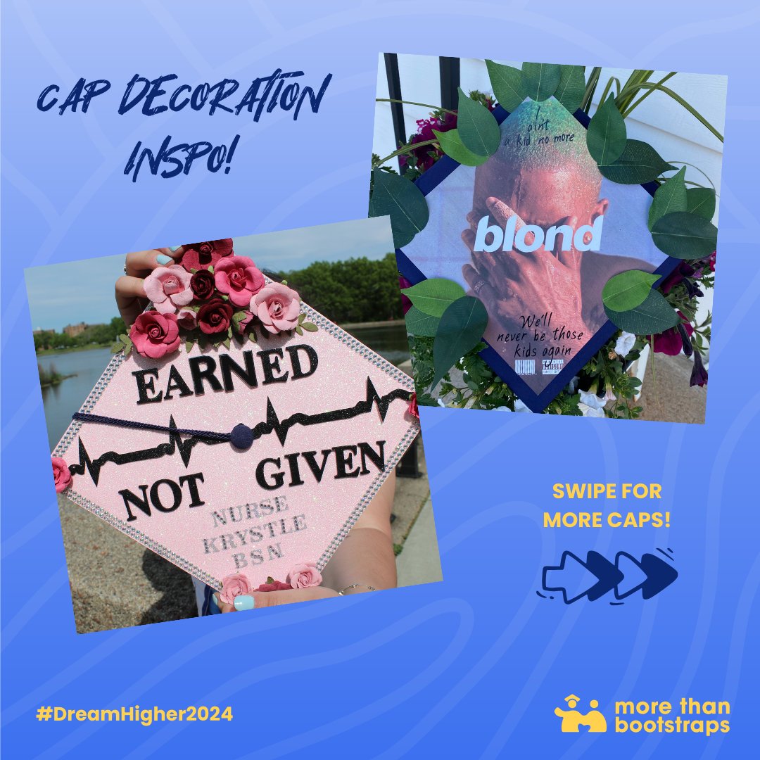 MBootstraps's tweet photo. 💡 Need inspiration for your grad cap entry? Check out these past submissions from various categories to spark some creativity. 🎨

Enter the contest by June 21. 🎓✨ Contest rules and details in bio.

#dreamhigher2024 #GraduationCapContest #UnleashYourCreativity #GradCapDesign https://t.co/4EQCRMkZ2n