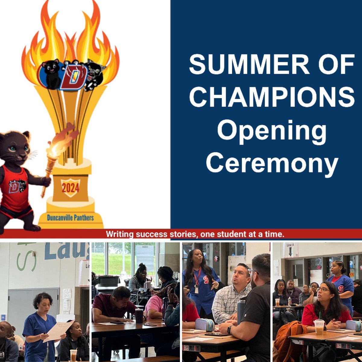 JBrumELAR's tweet photo. What a great day we had with our PK-5 teachers as we prepared for our @DuncanvilleISD summer programs! My only regret is not getting a pic of the Rock-Paper-Scissors tournament. #SummerOfChampions #SummerSchoolReimagined #ChampionsForStudents https://t.co/rdktHFGlZV