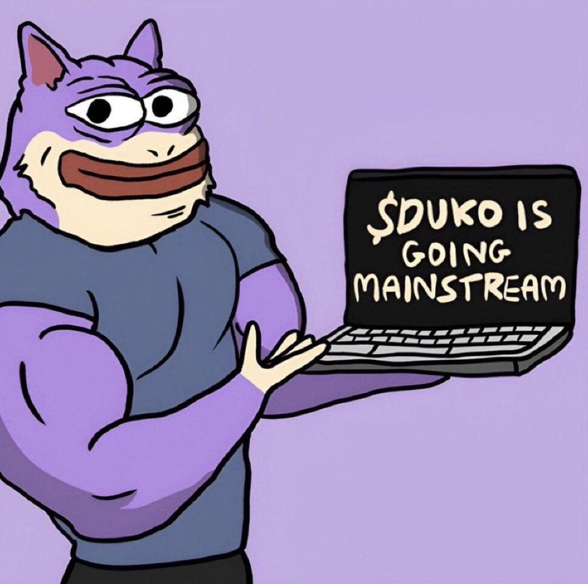 After doing my research in the meme market, it was impossible for me to turn blind on $DUKO.

The community is just incredible, very loud and the price range seems quite reasonable and has great potential.

Now Paul WOOOFSS 🐶💜@dukocoin