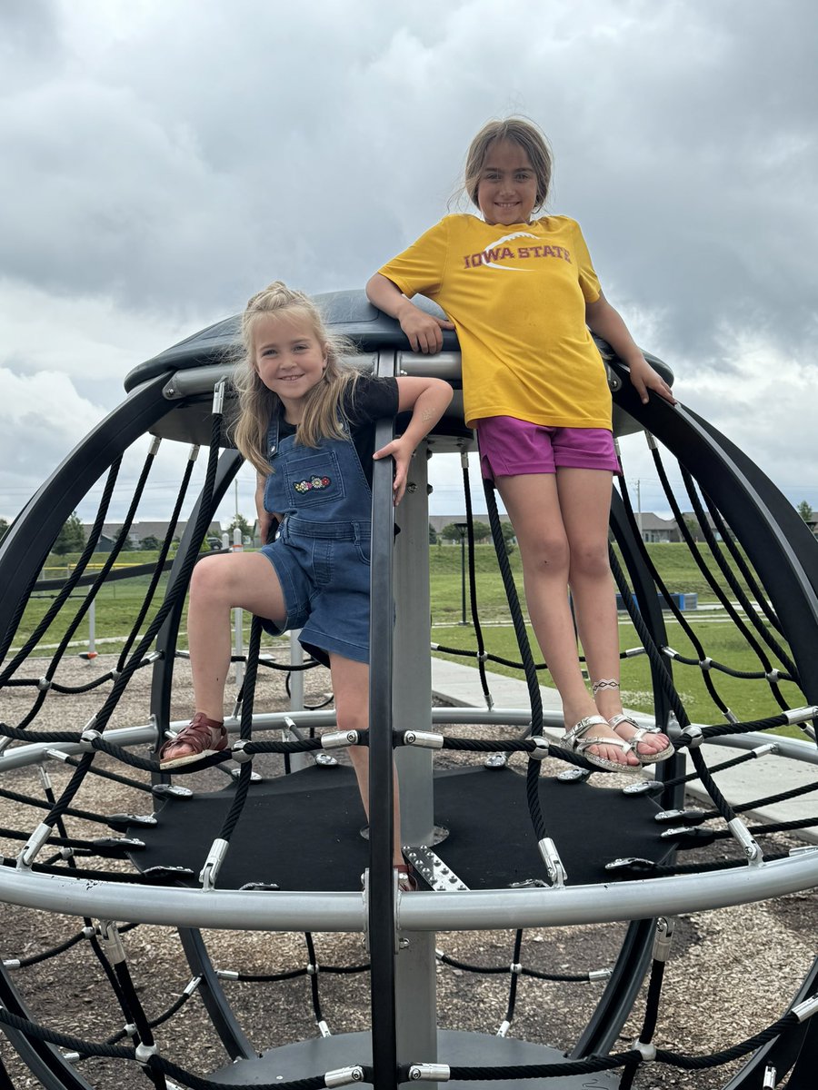 The school playground just hits differently in the summer! ❤️⚓️ <a href="/Anchor_Pointe/">Anchor Pointe Elementary</a>