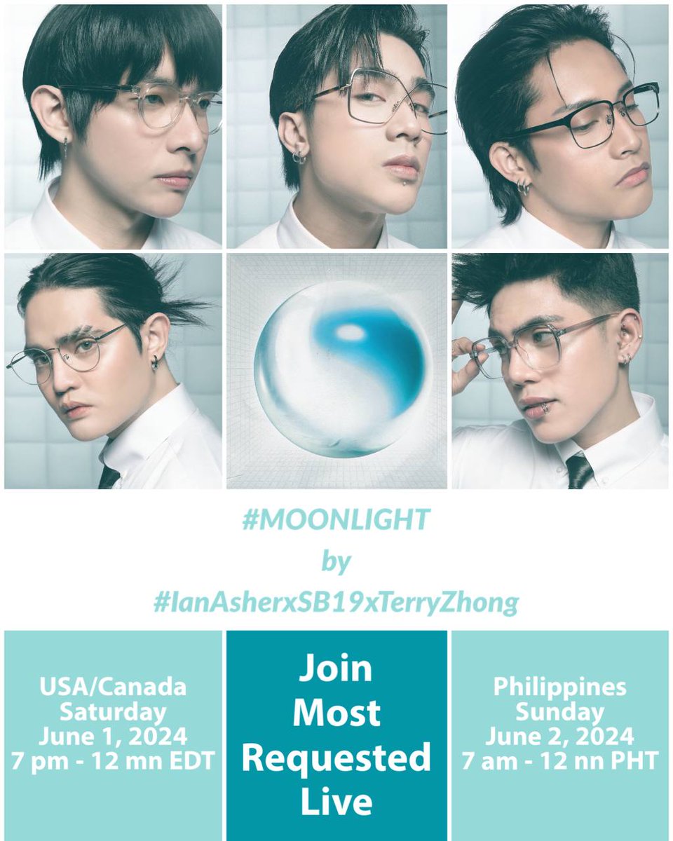 Hi A'TIN, 

It's Stell's birth month! 
We hope to see you all this weekend to request #MOONLIGHT in #MostRequestedLive Top 20! 

@SB19Official 
#IanAsherxSB19xTerryZhong