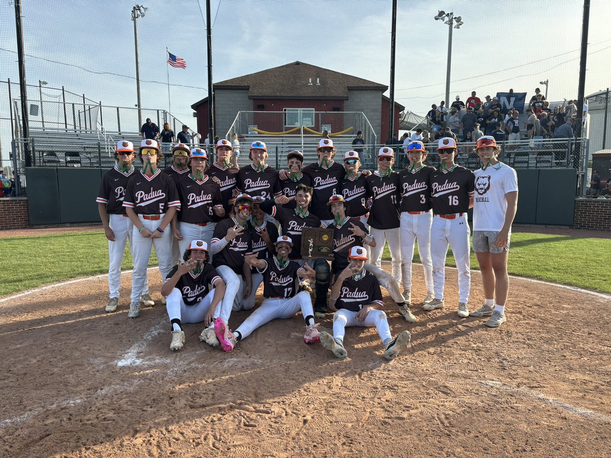 Padua baseball - Regional Champs!!!