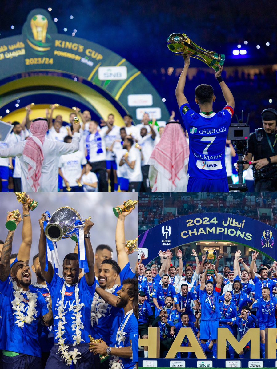 🚨 نهاية الموسم الرياضي السعـودي 🚨

انتهت تغطيتي لموسم شاق وصعب جدًا ما بين التنقلات ومصاريف السفر والمصممين وتغطية هنا وفي السناب شات تعب كان ختامه مسك بتشريف سمو سيدي 👑🇸🇦

تغطية جميع البطولات المحلية و العالمية من ارقام واحصائيات و اخبار؛ عشنا ايام رائعة و اتشرف بكم جميع