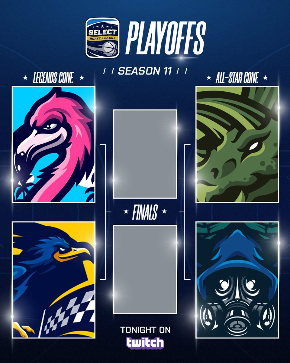 SIBA G League (@sibagleague) on Twitter photo 🚨 Season 12 Conference Finals are just TWO HOURS away! 🚨
<a href="/SelectTricera/">Select Triceratops</a> vs <a href="/SelectChiHeist/">Heist</a> at 9 est
<a href="/SelectFlamingos/">Sunshine Flamingos🦩</a> vs <a href="/SelectRunners/">Richmond Road Runners🦤</a> shortly after
📺twitch.tv/UnifiedProAm 🚨 Season 12 Conference Finals are just TWO HOURS away! 🚨
<a href="/SelectTricera/">Select Triceratops</a> vs <a href="/SelectChiHeist/">Heist</a> at 9 est
<a href="/SelectFlamingos/">Sunshine Flamingos🦩</a> vs <a href="/SelectRunners/">Richmond Road Runners🦤</a> shortly after
📺twitch.tv/UnifiedProAm