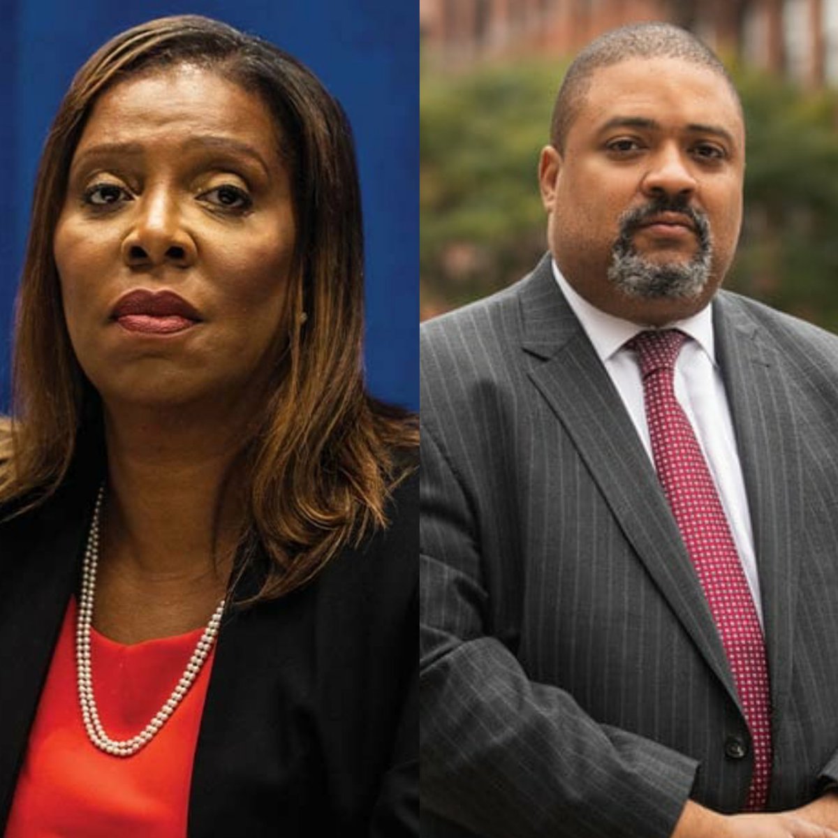 DesireeAmerica4's tweet photo. What do Letitia James and Alvin Bragg have in common? https://t.co/CSsoq4aSlN
