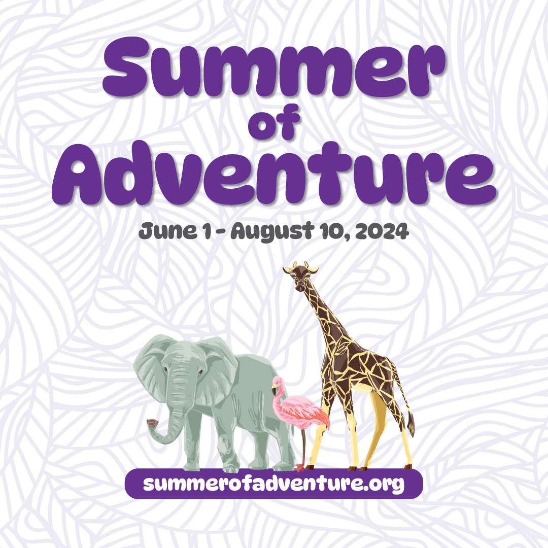 #SummerofAdvenute begins on June 1! Are you ready? Check out information on registration, important dates, and prizes here: summerofadventure.org