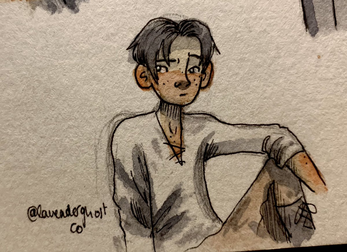 lavenderghostco's tweet photo. Tonights doodle!!

Sorry the day TOTALLY ran away with me 😂😂 so here’s an oldie from a couple of days ago!

Shocker!!! It’s Skully 😆😆💚

I THINK ABOUT HIM A LOT HHHH

#SaveLockwoodandCo 
 #LockwoodsMovingCastle
Lockwood &amp; Co https://t.co/SQ8G3I2305