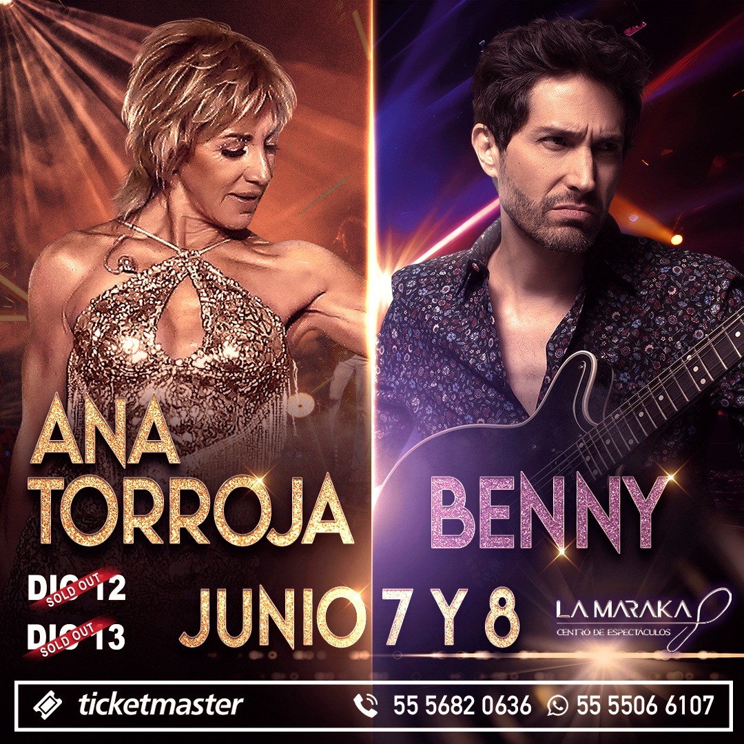 ANA TORROJA (<a href="/Ana_Torroja/">Ana Torroja</a>) Y BENNY (<a href="/bennyibarra/">Benny Ibarra De Llano</a>) SON EL ENCUENTRO MUSICAL QUE PROMETE UNA NOCHE DE ENSUEÑO EN LA MARAKA (<a href="/salonlamaraka/">salonlamaraka</a>): canalenpopados.blogspot.com/2024/05/ana-to… #EnPOPados #AnaTorroja #Benny #BennyIbarra <a href="/Ticketmaster_Me/">Ticketmaster México</a> 🎟️🎟️🎟️ <a href="/checoislasmex/">Sergio Islas Pacheco</a>