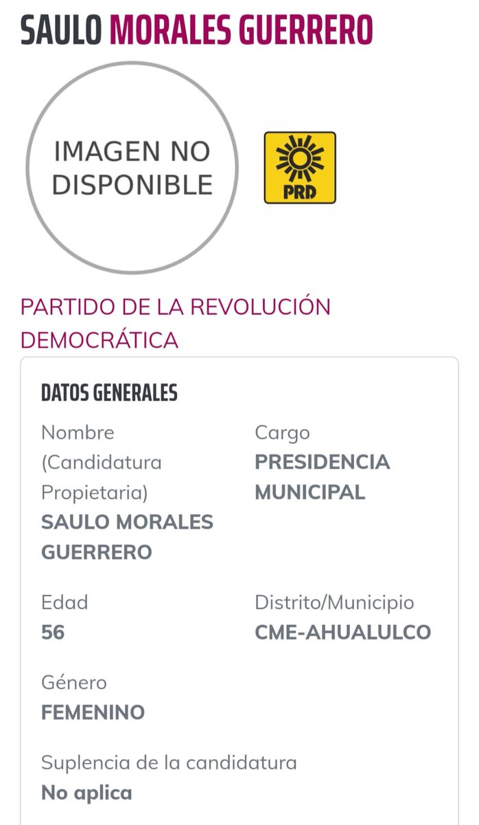 #SanLuisPotosí | Recuerden estos nombres en las boletas, si son capaces de mentir en algo tan evidente como el hecho que no son de sexo femenino y de pasar por encima de los derechos político-electorales de las mujeres, jamás serán ni medianamente buenos servidores públicos.

Por
