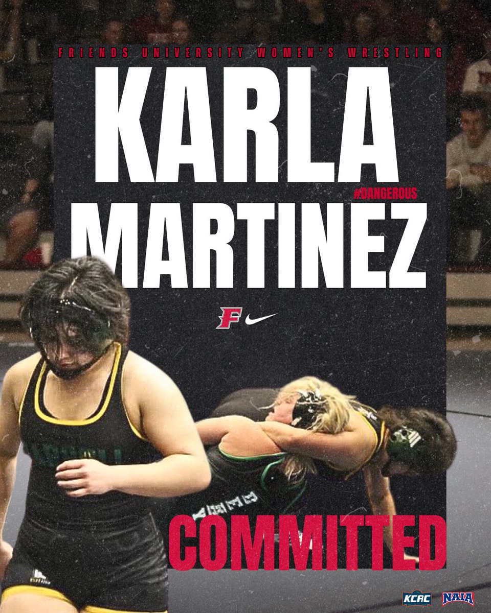 🦅 🔥 

We’re not done yet! Help us welcome our newest addition to the ‘24 class, Karla Martinez ‼️

Martinez was this years 2024 USAWKS state champion along with a Freestyle &amp; Greco state runner up finish.

Karla will join the Falcons from Bishop Carroll High School

#dangerous