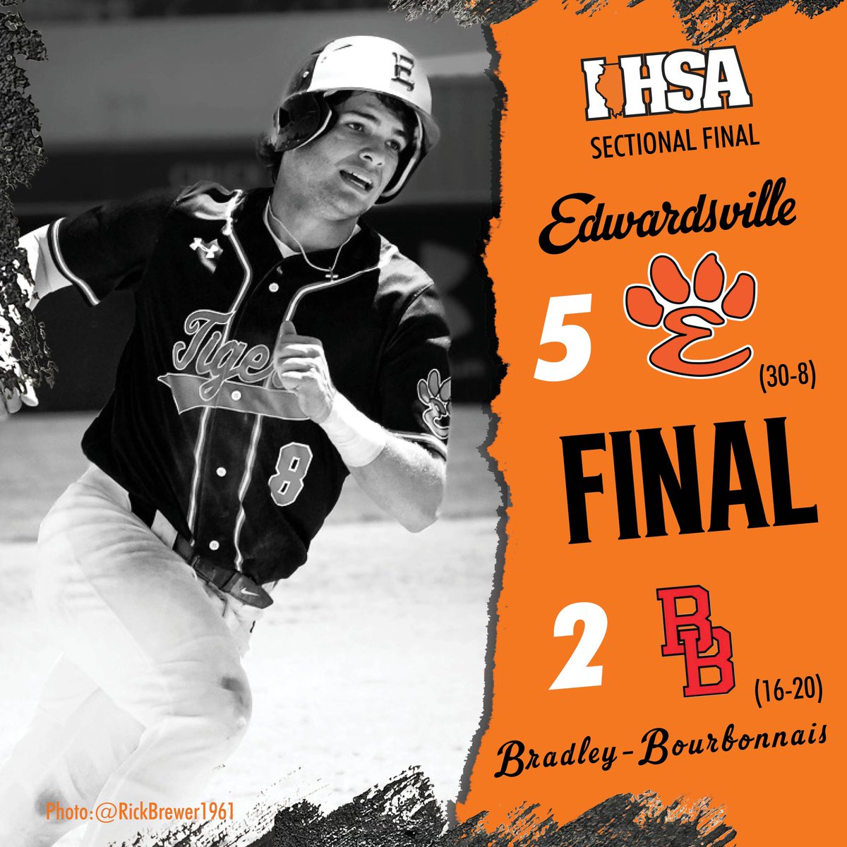 EvilleTigerBB's tweet photo. Sectional Champions! W 5-2

WP - Eberlin (7-1) 6IP 1ER 3H 7K 
SV - Baugh (5)

Krebs - 1-3 HR 3RBI
Wright - 2-3 RBI
Alwardt - 2-3 RBI
Huebner - 2-3 https://t.co/UItBuLrcOH