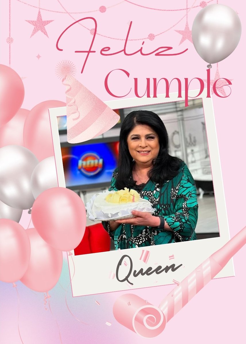 Mi Queen, mi persona favorita. Hoy celebro, no solo tu cumple, sino también tu vida y lo maravillosa persona que eres🥰
¡Feliz Cumple Queen! <a href="/victoriaruffo31/">victoria ruffo</a>
Que tu día esté lleno de magia y tu año sea grandioso!🩷
Te quiero y admiro de una forma inexplicable🫶🏻❣️
#HB2UVickyRuffo