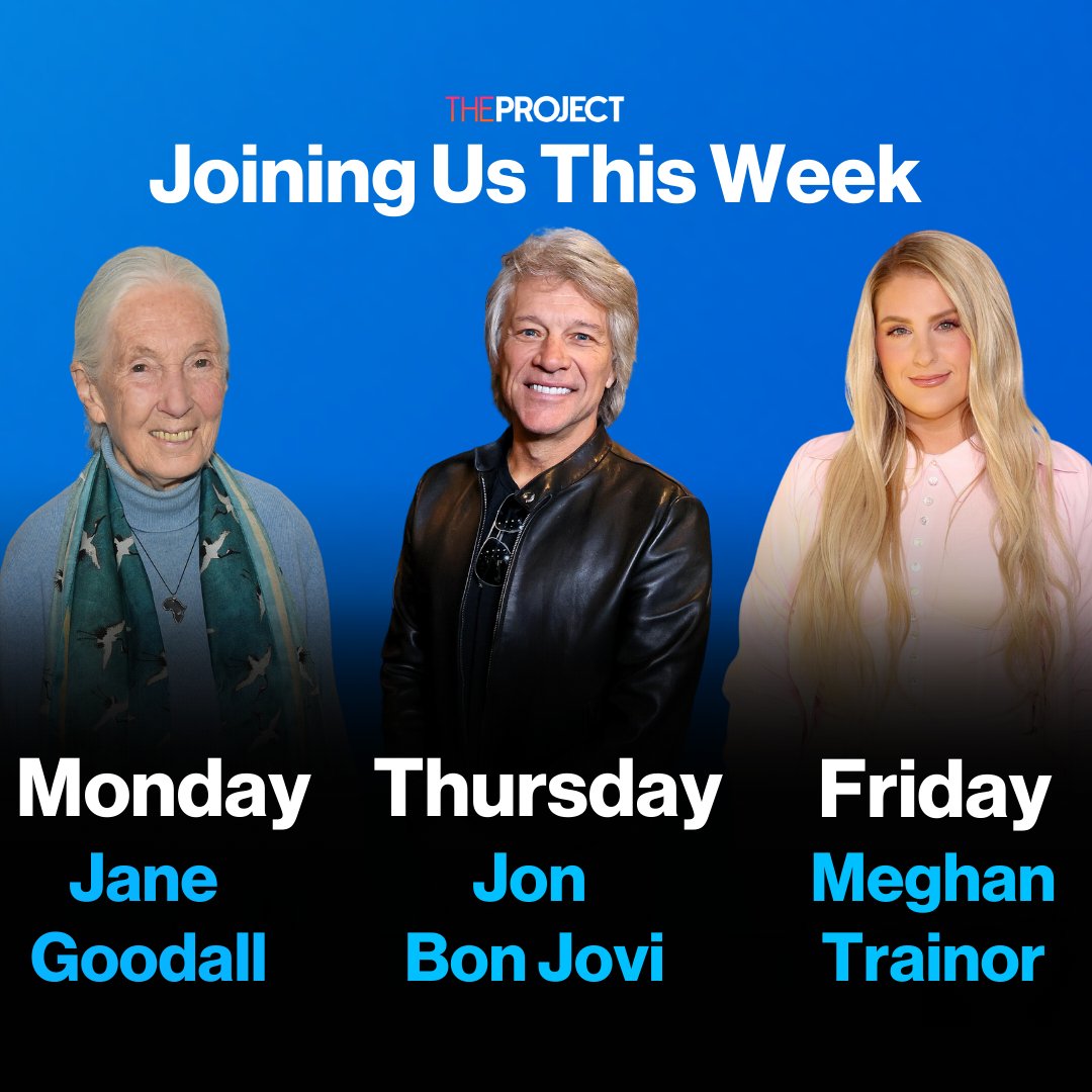 There's another HUGE week of guests coming up on #TheProjectTV this week. Grab your free audience tickets, here: brnw.ch/21wKkHA