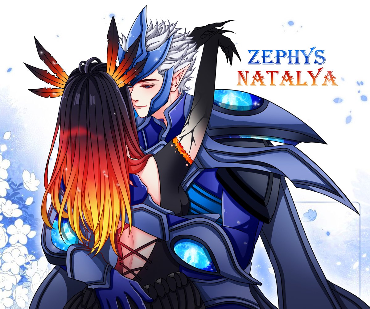 rias_vii's tweet photo. #zepnata #zephysxnatalya #rov #aov #fanart #myart https://t.co/VEKdN7fHwh