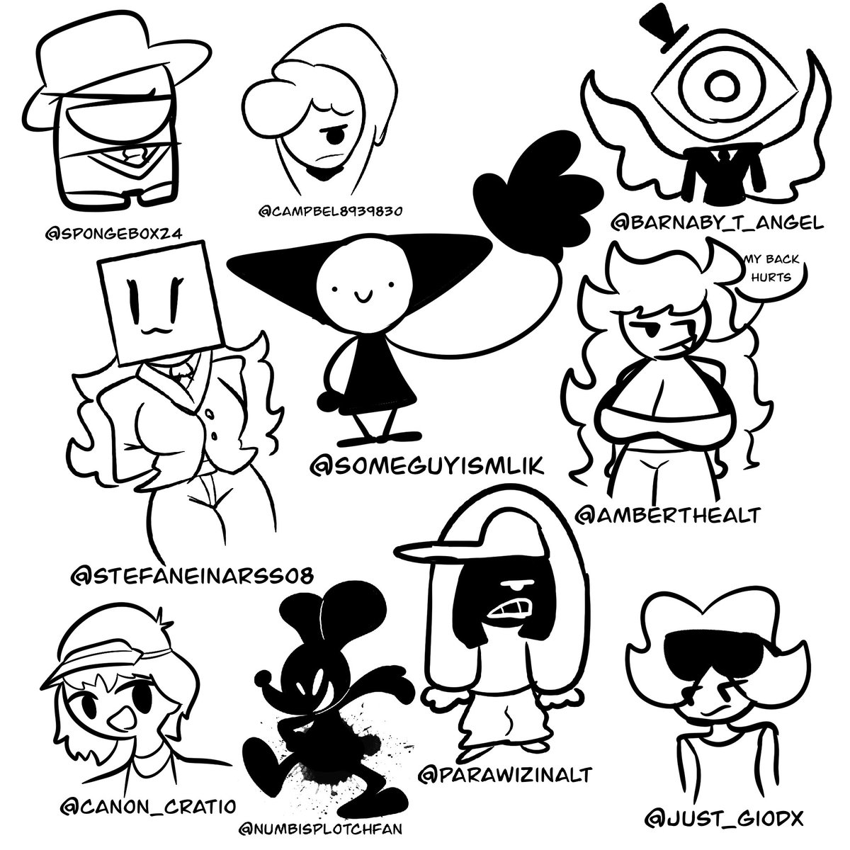 StepbroIce's tweet image. 1st wave of people! I’m doing these by 10s