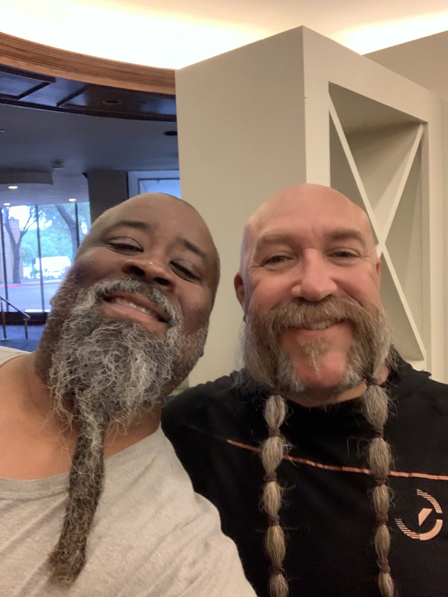 4AhomeLOAN's tweet photo. Saw this dude in the ring last night. He was staying in same hotel. Had to get a picture of the Ace deuce Goats
#Coqsensus #chikn https://t.co/9CdPZdt8U3