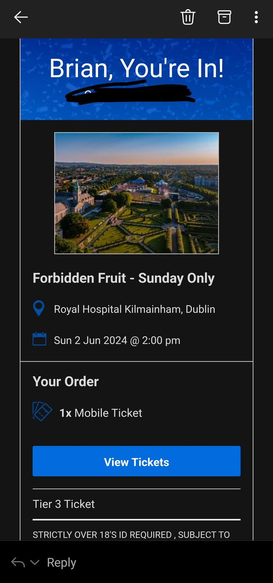 badluckbbrian's tweet photo. @meganhamiltonx_ Hey I have 1 Sunday ticket for sale https://t.co/rp4avH45VO