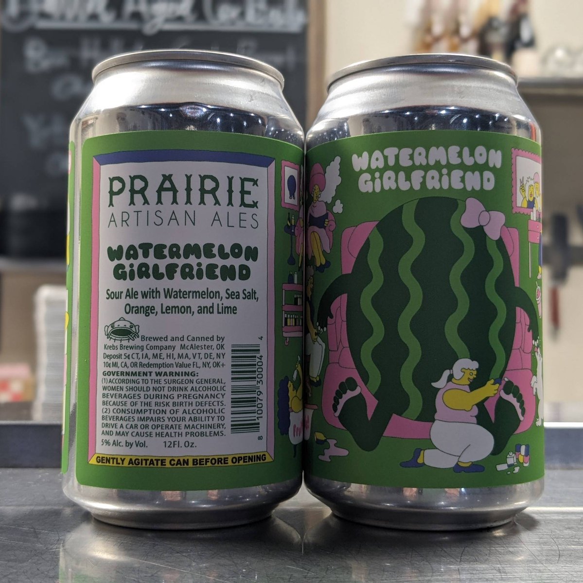 Have you met the girlfriend?

Watermelon Girlfriend | Prairie

Sour ale with watermelon, sea salt, orange, lemon, lime, and natural flavor. The perfect summer sour beer

Cheers! 🍻
