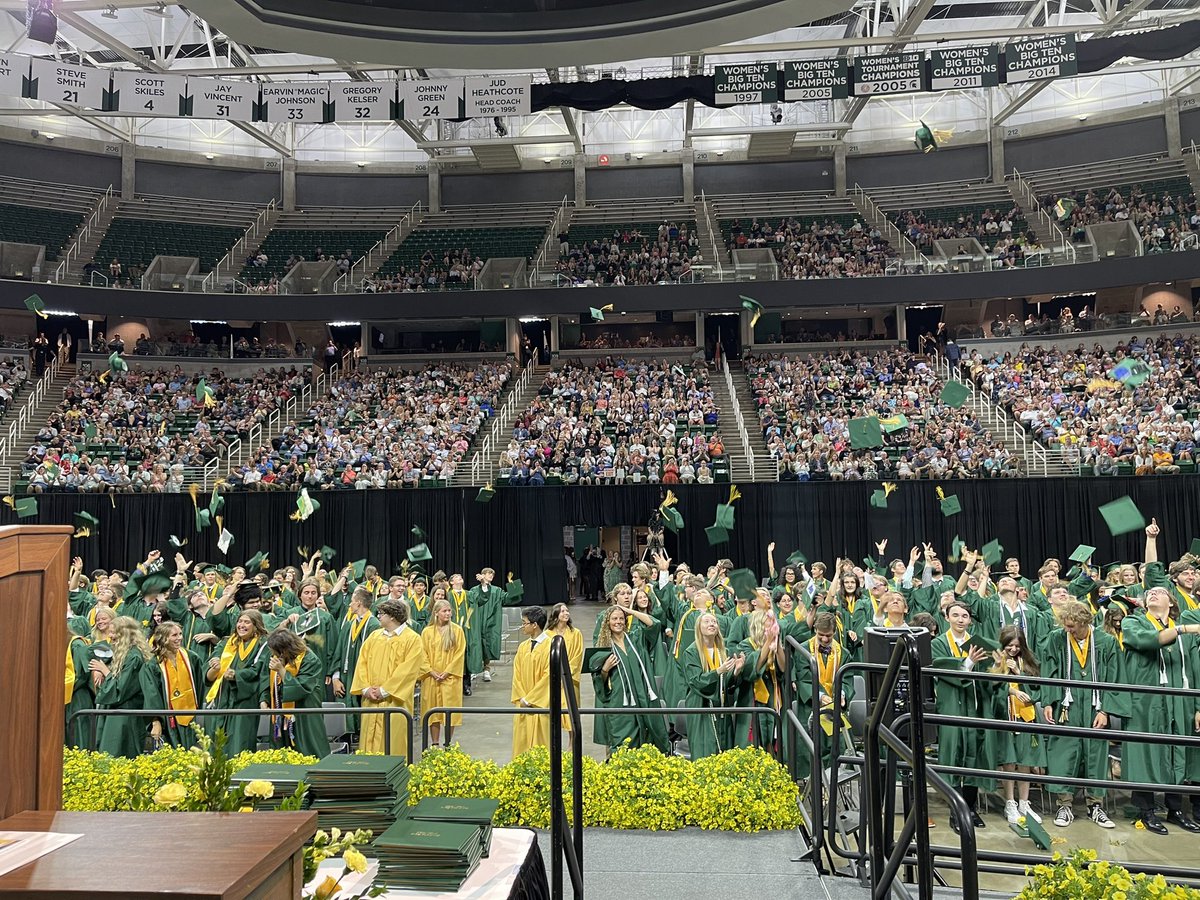 Congratulations, Howell High School Class of 2024! Enjoyed celebrating you today. Proud of all of you. @HowellMISchools #OneHowell