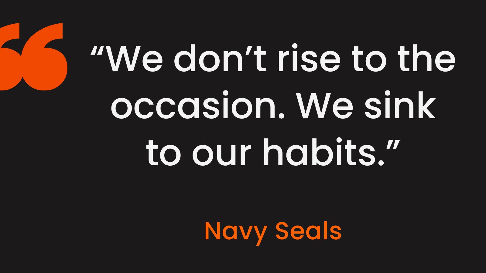 Greg Berge on X Seal GOLD Mediocre athletes think they will step up when needed. Great athletes know that you always fall to the level of your habits when the pressure