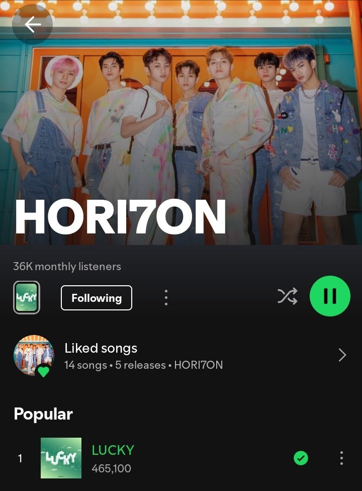 another day, another reminder to stream hori7on songs on spotify!

<a href="/HORI7ONofficial/">HORI7ONofficial</a> #HORI7ON #호라이즌