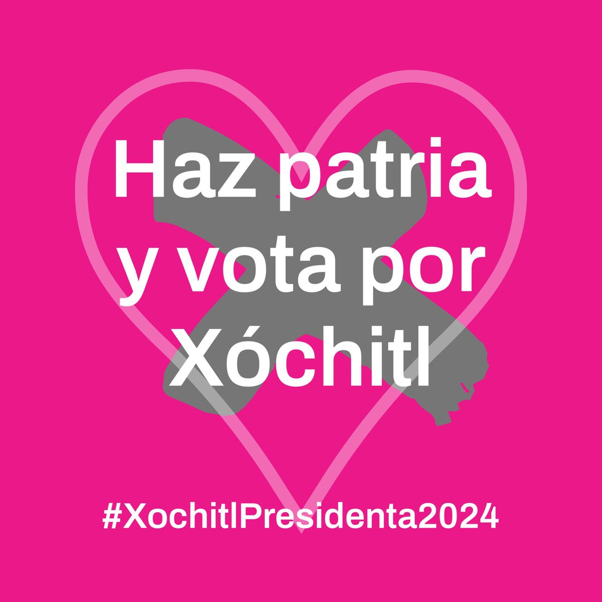 #XochitlGálvezPresidente24 #UnaAsesinaNoSeráPresidenta