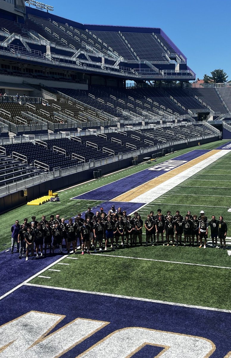 A great turnout of 45 for the first ever JMU Dukes specialists camp! Congratulations to our camp winners, appreciate the parents for making the effort to see what a special place this is. I hope you got better &amp; learned more about the recruiting process -  #GoDukes !!!