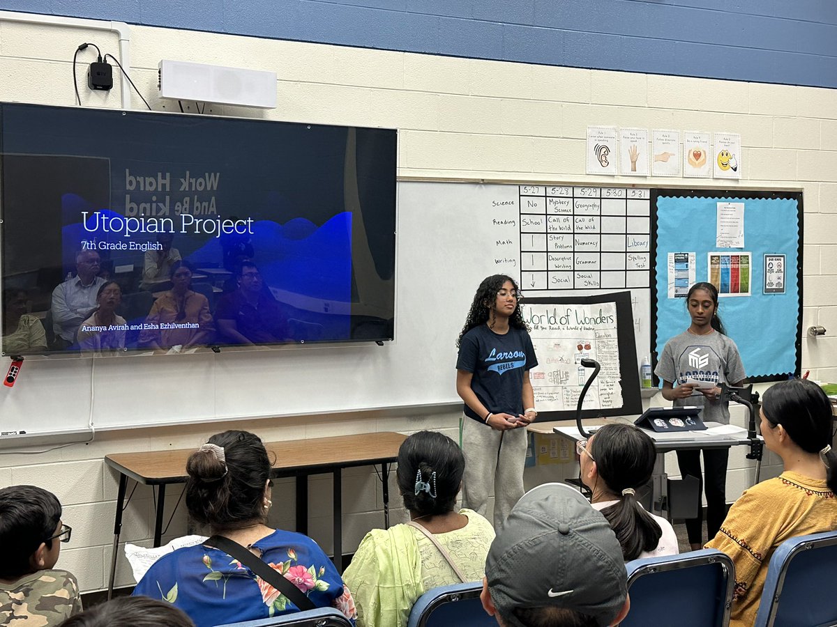 Jenny Rogers (@jrogerslms) on Twitter photo Wednesday’s Celebration of Learning was fantastic. So proud of the students who took a chance to present in front of a group of peers and adults. <a href="/charlestull/">Charles Tull</a>, your perseverance and leadership made the event a success. My heart is full!! <a href="/LarsonMS/">Larson Middle School</a> #LarsonSTRONG Wednesday’s Celebration of Learning was fantastic. So proud of the students who took a chance to present in front of a group of peers and adults. <a href="/charlestull/">Charles Tull</a>, your perseverance and leadership made the event a success. My heart is full!! <a href="/LarsonMS/">Larson Middle School</a> #LarsonSTRONG