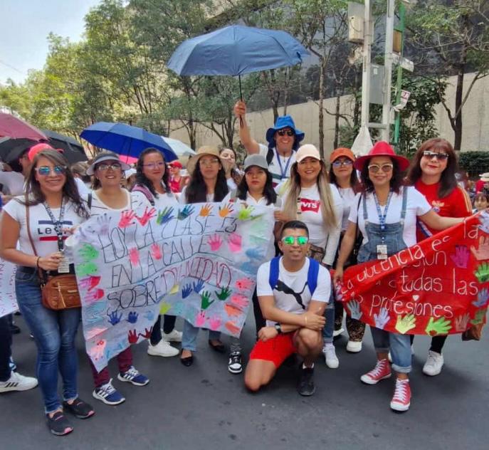 SEC9Cnte's tweet photo. Escuela Primaria Profesor Fausto Arroyo Pérez, presente! #ParoIndefinidoCnte #Seccion9CNTE @Claudiashein @epigmenioibarra @Hacienda_Mexico @JesusRCuevas @Letamaya @GobiernoMX @lopezobrador_ https://t.co/a7x6xZQsj1