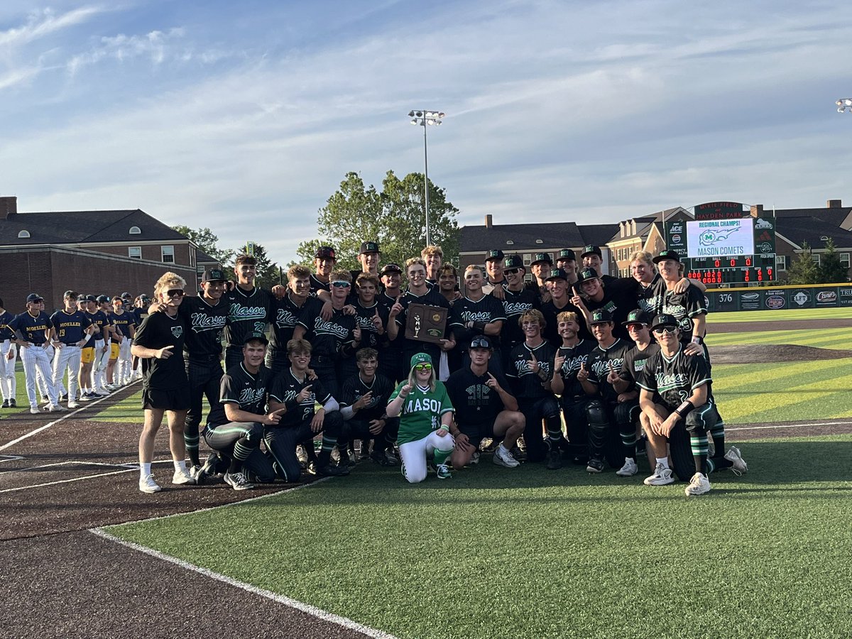 Your Region 4 CHAMPIONS! 🏆<a href="/MasonHSBaseball/">Mason Comets Baseball</a>
