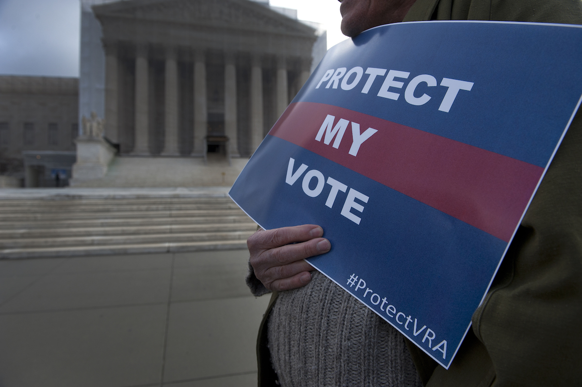 NAACP_LDF's tweet photo. To understand why state VRAs are so crucial today, it’s first important to consider why voting rights protections were, and continue to be, necessary in the first place.

State-level voting laws are an especially important tool for racial justice.
https://t.co/rDrmypHi2i https://t.co/jmQaBQFlPA