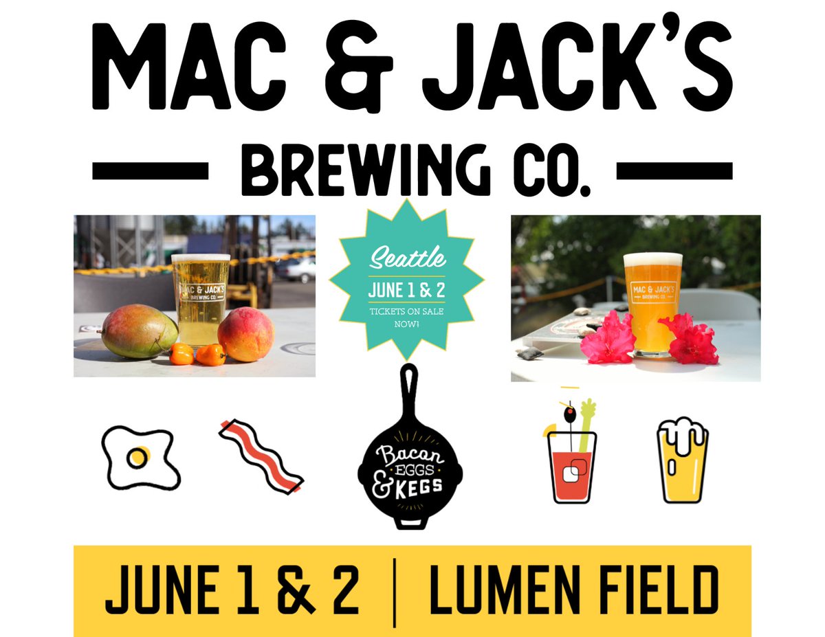 Join us this weekend for Bacon, Eggs, and Kegs at the Lumen Field! Link for tickets below, Cheers! 🍻🥓🍳

baconeggsandkegs.com/tickets